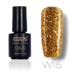 Гел Лак Диамантено-Брокатна Серия 7ml W15 Rosalind